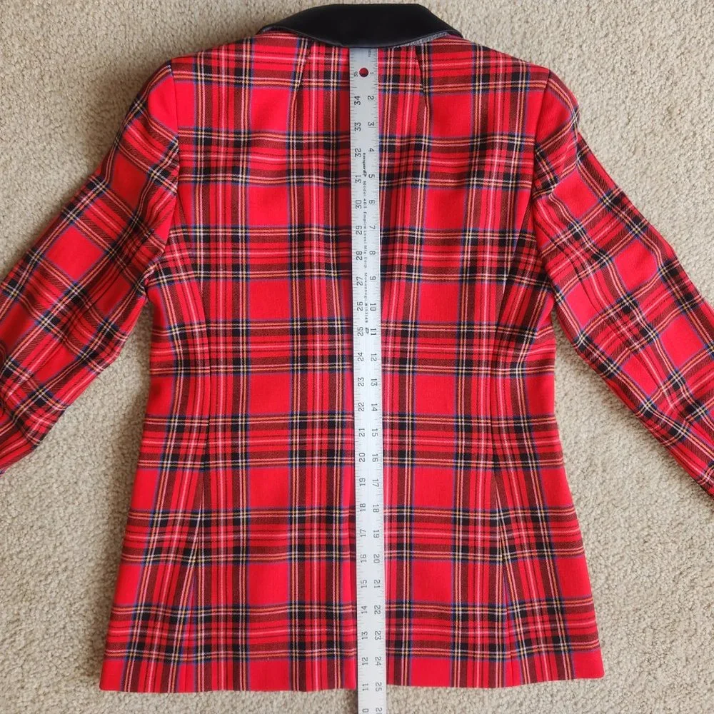NWT J. Crew Parke Tartan Plaid Blazer